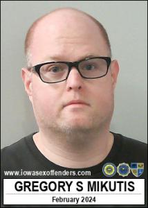Gregory Samuel Wayne Mikutis a registered  of Iowa