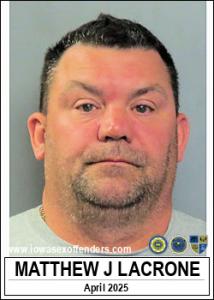 Matthew James Lacrone a registered Sex Offender of Iowa