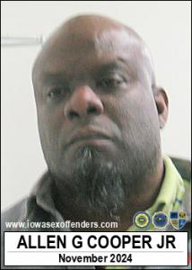 Allen Granville Cooper Jr a registered Sex Offender of Iowa