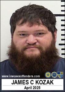 James Christopher Kozak a registered Sex Offender of Iowa
