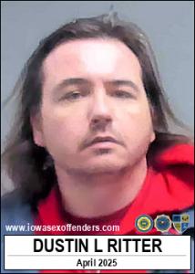 Dustin Lee Ritter a registered Sex Offender of Iowa