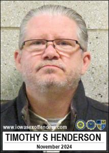 Timothy Scott Henderson a registered  of Iowa