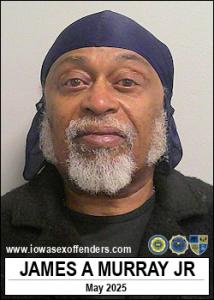 James Anthony Murray Jr a registered Sex Offender of Iowa