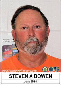 Steven Alan Bowen a registered Sex Offender of Iowa