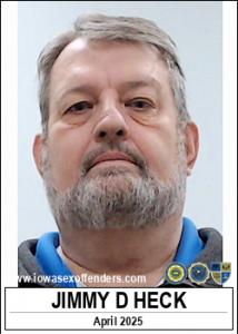 Jimmy Dwayne Heck a registered Sex Offender of Iowa