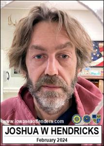 Joshua Wade Hendricks a registered Sex Offender of Iowa