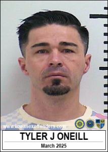 Tyler James Oneill a registered Sex Offender of Iowa