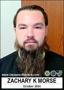 Zachary Kenneth Morse a registered  of Iowa