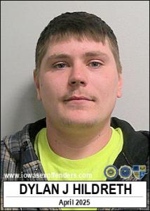 Dylan James Hildreth a registered Sex Offender of Iowa