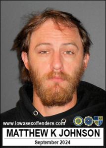 Matthew Kenneth Johnson a registered Sex Offender of Iowa