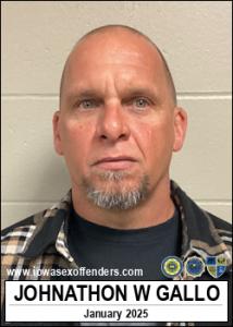 Johnathon William Gallo a registered Sex Offender of Iowa