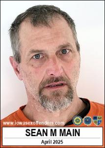 Sean Michael Main a registered Sex Offender of Iowa