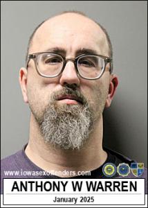 Anthony Wayne Warren a registered Sex Offender of Iowa