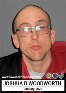 Joshua David Woodworth a registered Sex Offender of Iowa