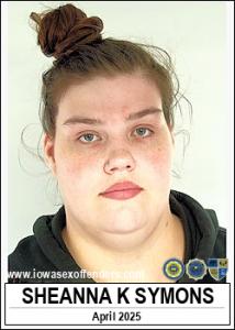 Sheanna K Symons a registered Sex Offender of Iowa