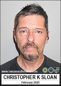 Christopher Kenneth Sloan a registered Sex Offender of Iowa