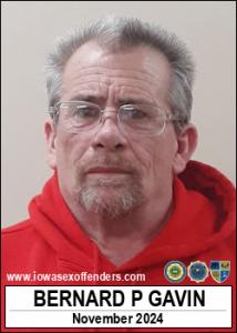 Bernard Paul Gavin a registered Sex Offender of Iowa