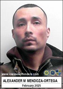 Alexander M Mendoza-ortega a registered Sex Offender of Iowa