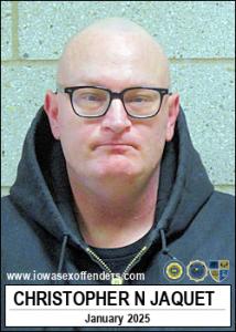 Christopher Neil Jaquet a registered Sex Offender of Iowa
