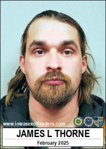 James Lee Thorne a registered Sex Offender of Iowa