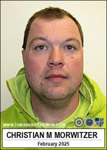 Christian Matthew Morwitzer a registered Sex Offender of Iowa