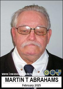 Martin Taylor Abrahams a registered Sex Offender of Iowa
