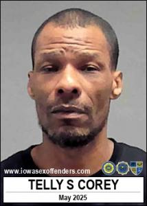 Telly Shadell Corey a registered  of Iowa