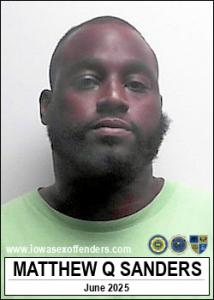 Matthew Quentin Sanders a registered  of Iowa