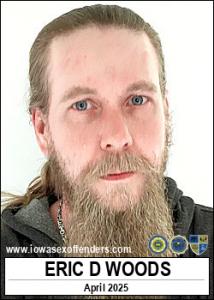 Eric Dustin Woods a registered Sex Offender of Iowa