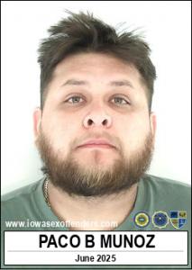 Paco Bernal Munoz a registered Sex Offender of Iowa