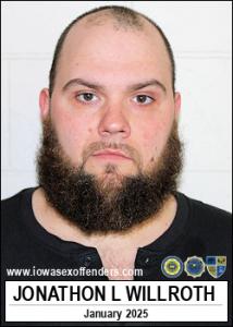 Jonathon Levi Willroth a registered Sex Offender of Iowa