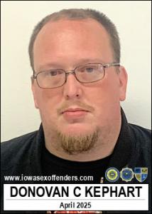 Donovan Charles Kephart a registered Sex Offender of Iowa
