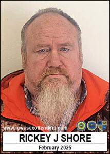 Rickey Joe Shore a registered Sex Offender of Iowa