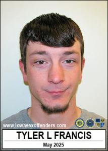 Tyler Lane Francis a registered Sex Offender of Iowa
