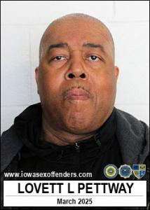 Lovett Lee Pettway a registered Sex Offender of Iowa