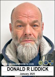 Donald Russel Lewis Liddick a registered  of Iowa