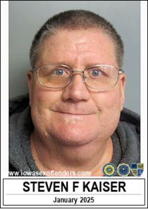 Steven Francis Kaiser a registered Sex Offender of Iowa