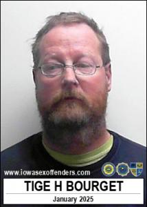 Tige Heath Bourget a registered Sex Offender of Iowa