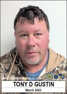 Tony Dennis Gustin a registered Sex Offender of Iowa