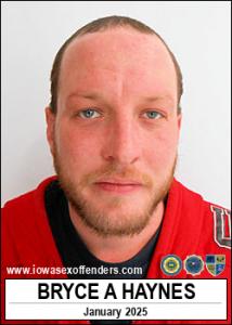 Bryce Augustus Haynes a registered Sex Offender of Iowa