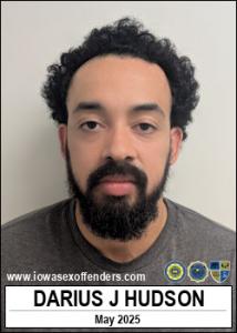 Darius Javion Hudson a registered Sex Offender of Iowa