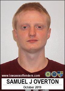 Samuel Joseph Overton a registered Sex Offender of Iowa