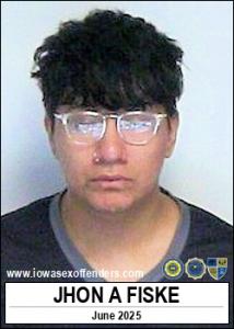 Jhon Alexander Fiske a registered Sex Offender of Iowa