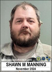 Shawn Michael Manning a registered Sex Offender of Iowa