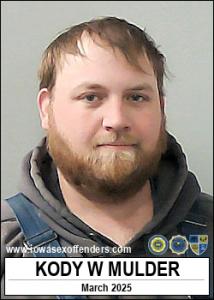 Kody William Mulder a registered Sex Offender of Iowa