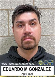 Eduardo Manuel Gonzalez a registered  of Iowa