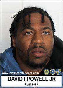 David Ii Powell Jr a registered Sex Offender of Iowa