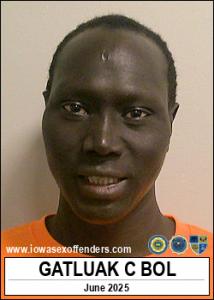 Gatluak Chuol Bol a registered Sex Offender of Iowa