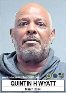 Quintin Harold Wyatt a registered  of Iowa