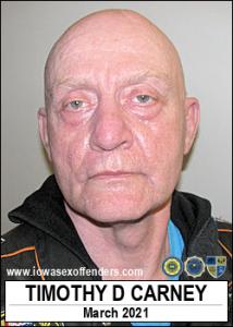 Timothy Dwane Carney a registered Sex Offender of Iowa